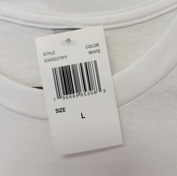 Sanrio Gudetama Pizza Graphic T-shirt White L - Picture 6 of 7